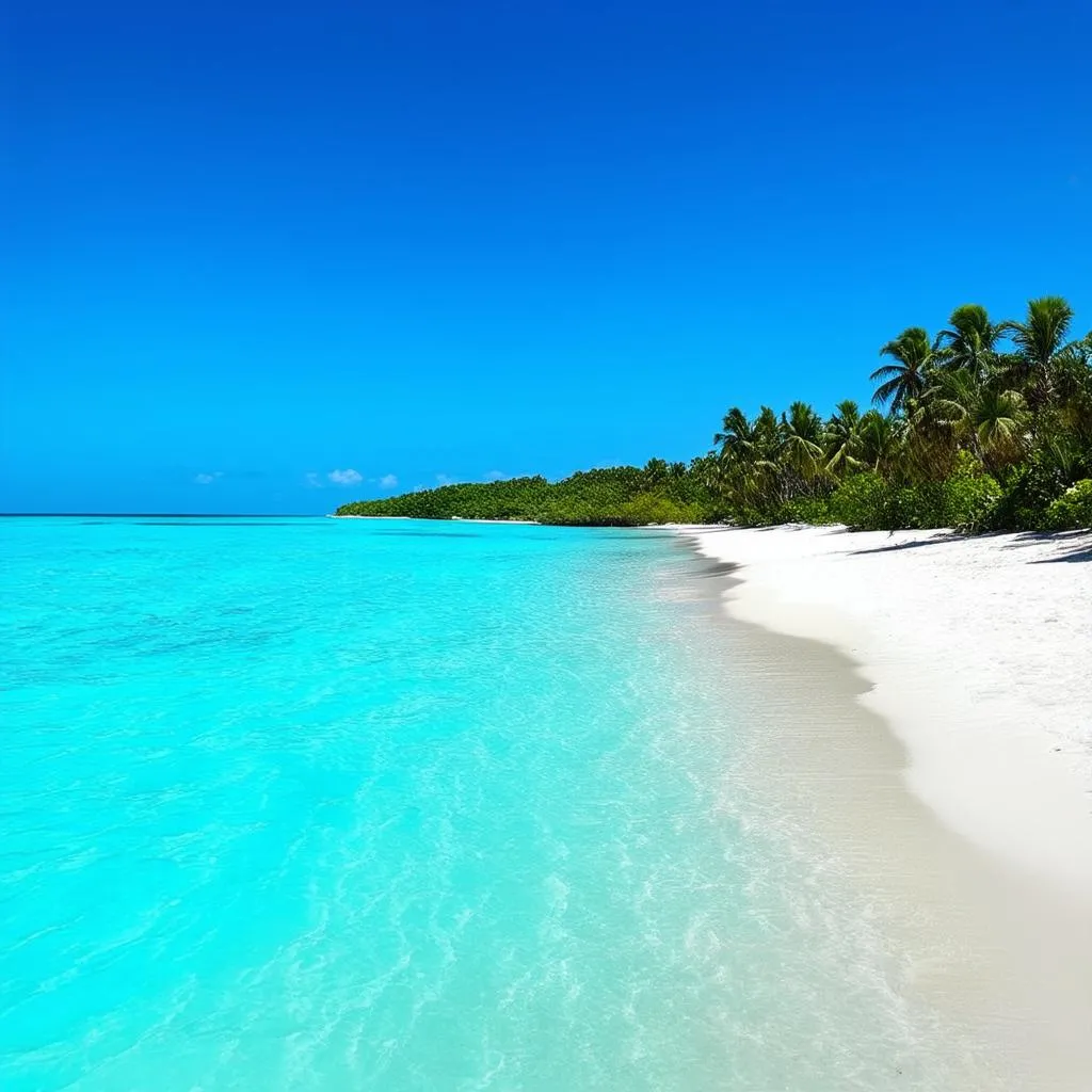 Pristine Beach in the US Virgin Islands