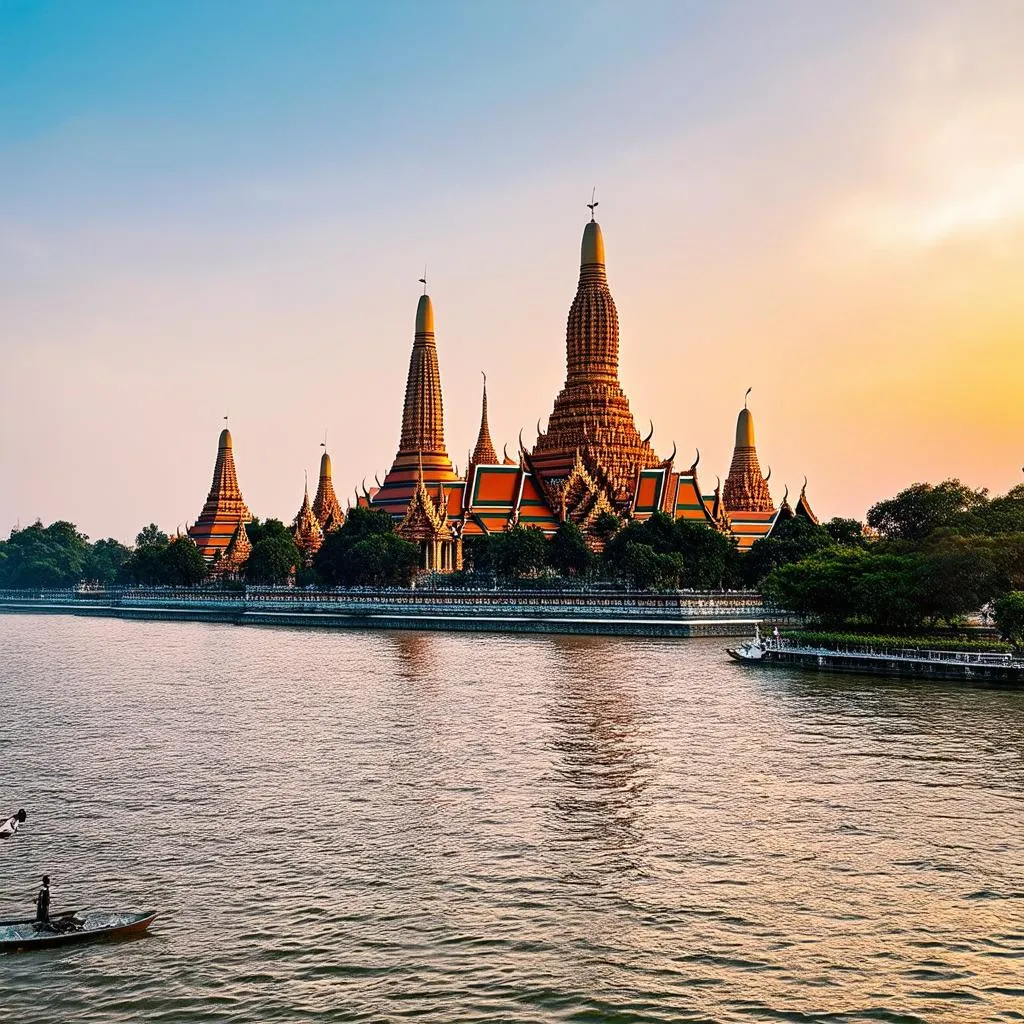 Wat Arun Temple at Dawn