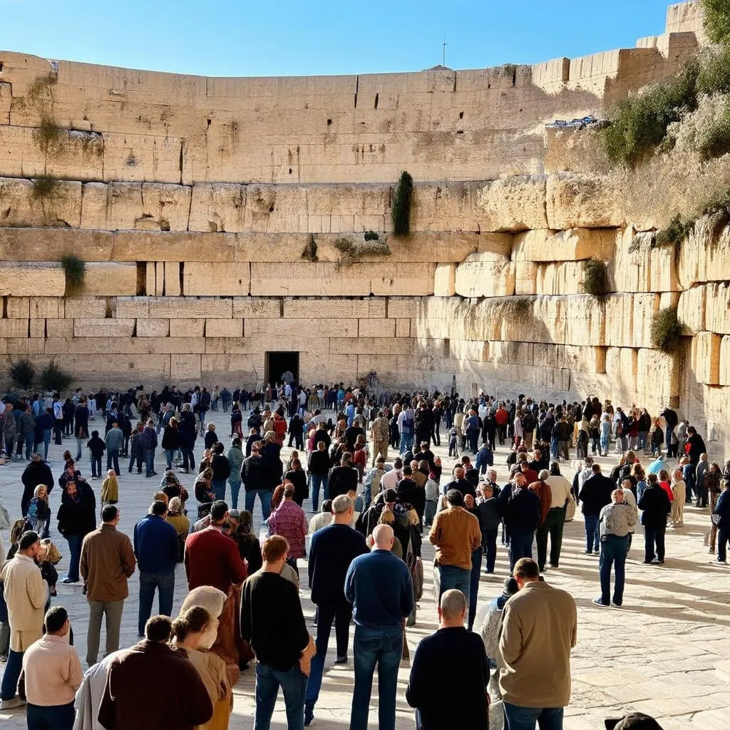 Western Wall in Jerusalem