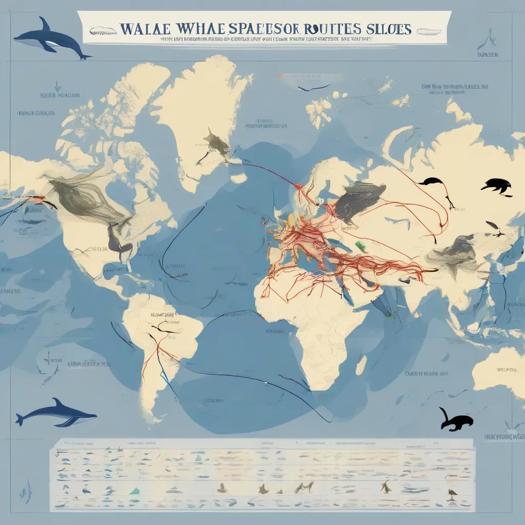 Whale Migration Routes