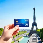 Wise Travel Card in Paris