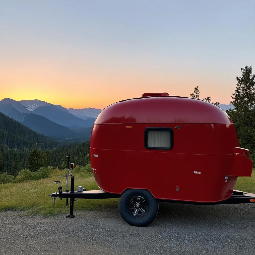 A-Frame Trailer Mountain View