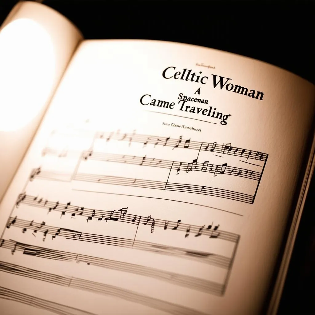 A Spaceman Came Travelling: Finding Magic in Celtic Woman’s Sheet Music