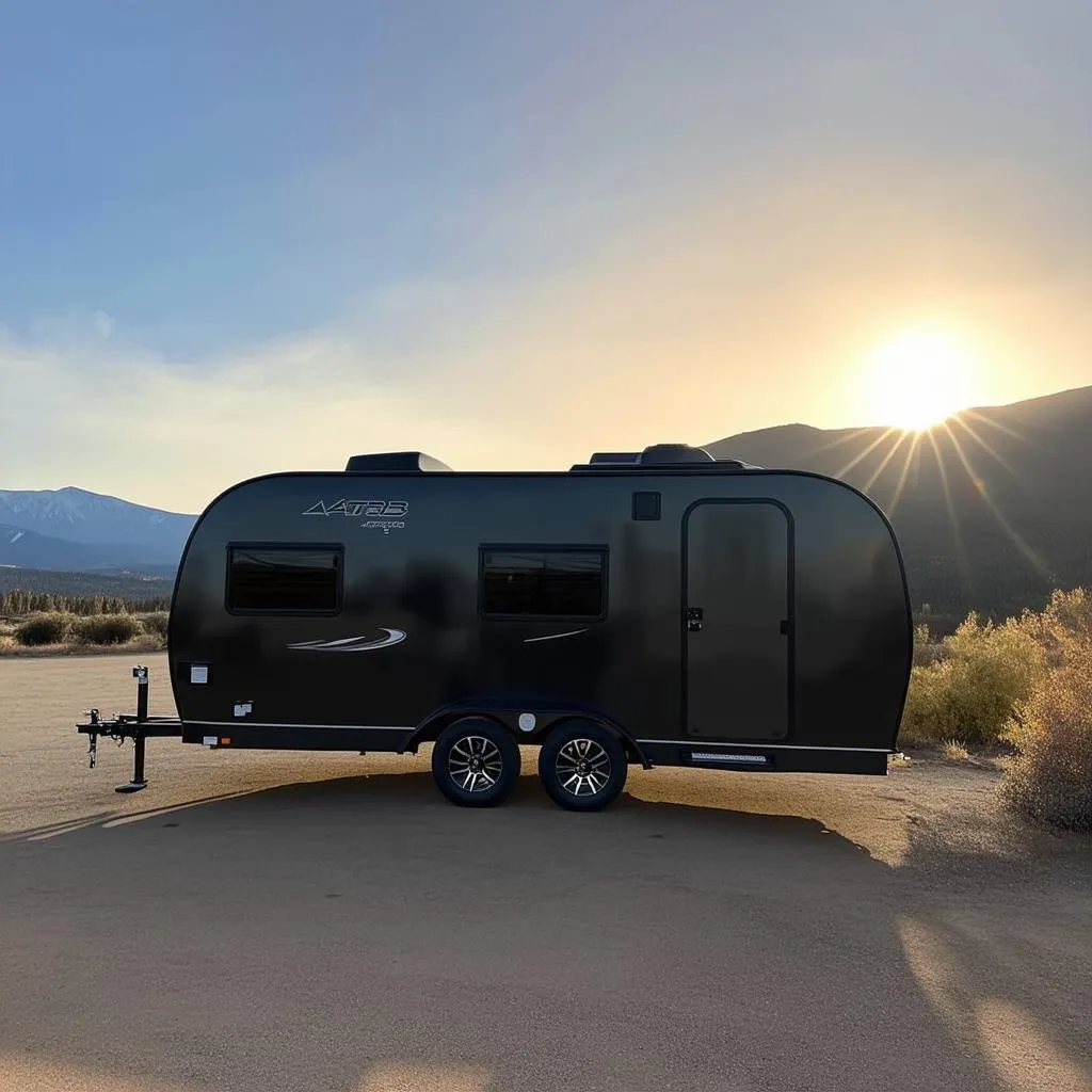 A-Tab Travel Trailer with Mountain View