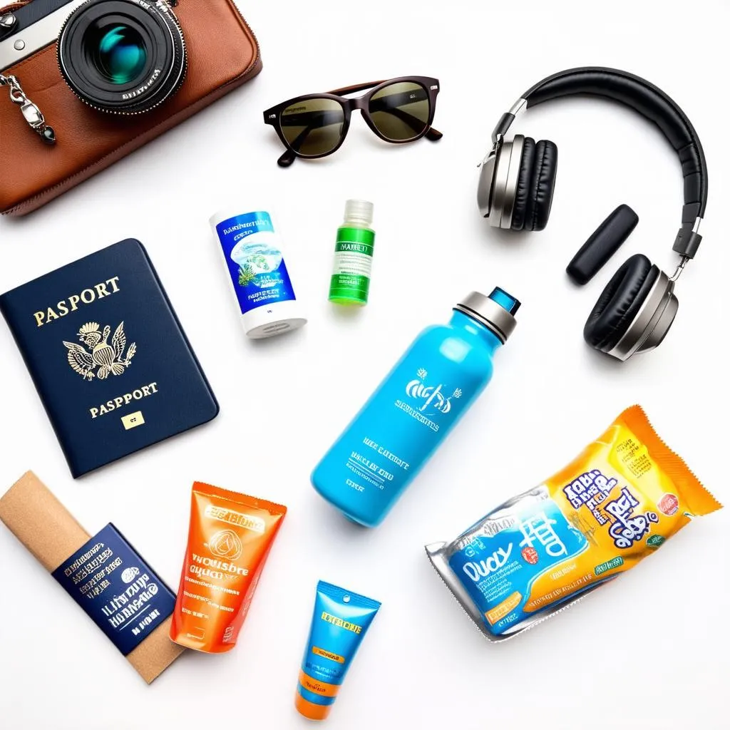 Essential items for travelers