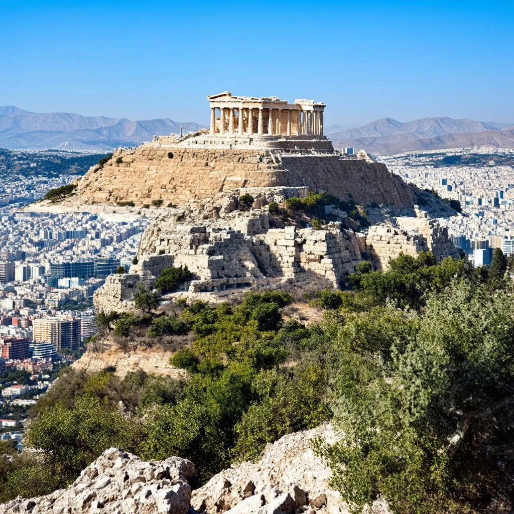 Acropolis in Athens