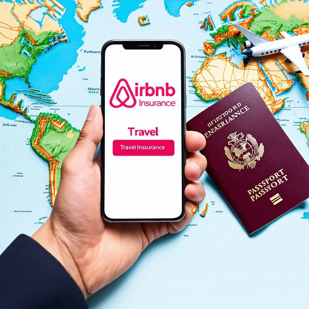 Airbnb Travel Insurance Concept