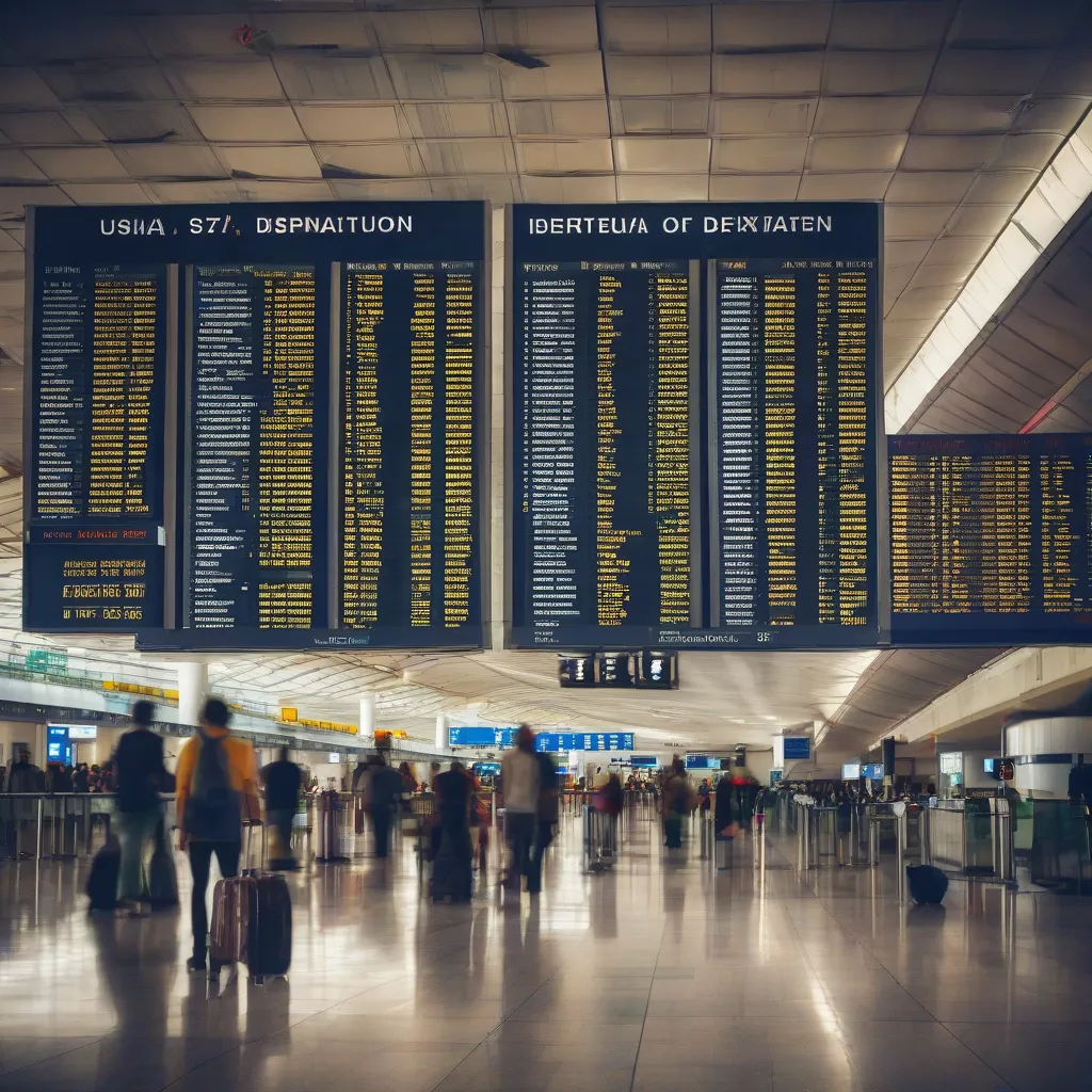 Airport Departure Board