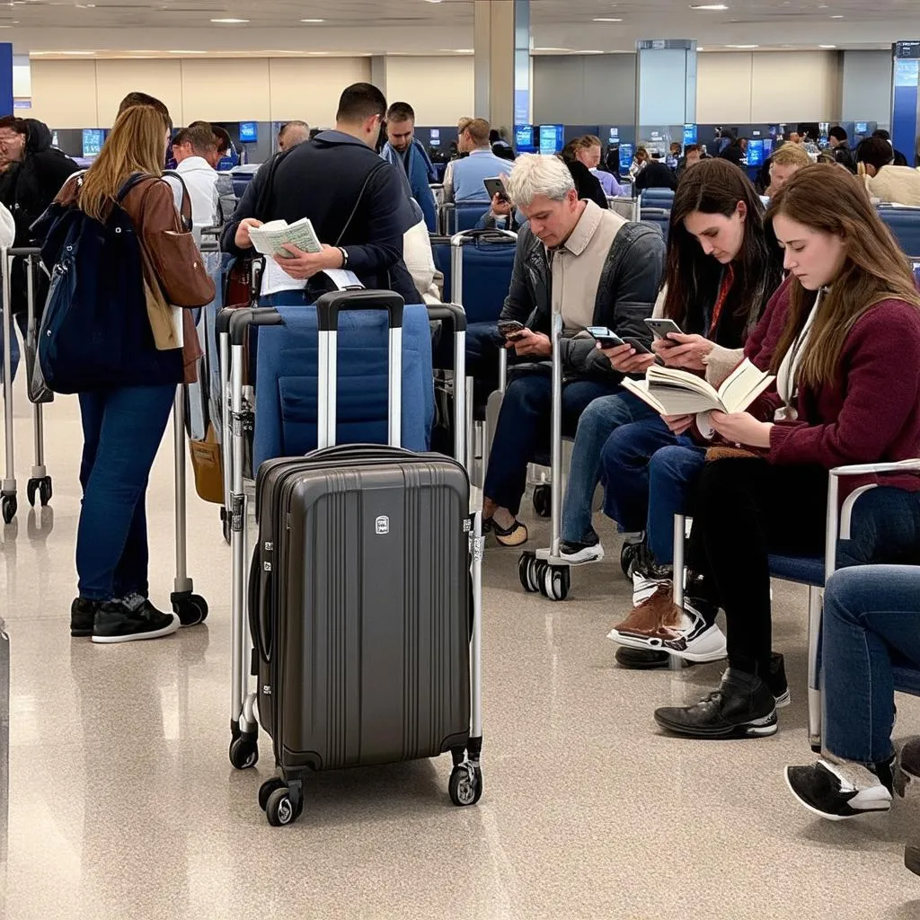 Airport Departure Lounge