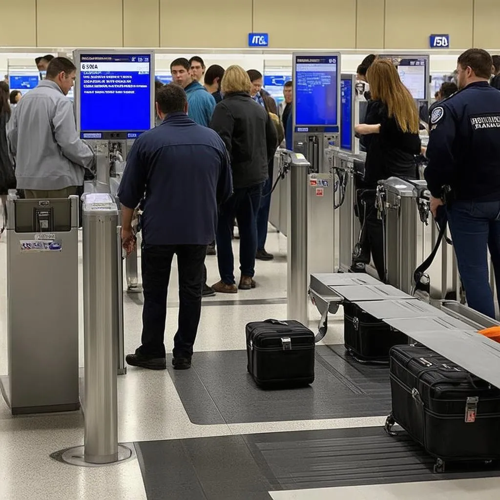 airport security check