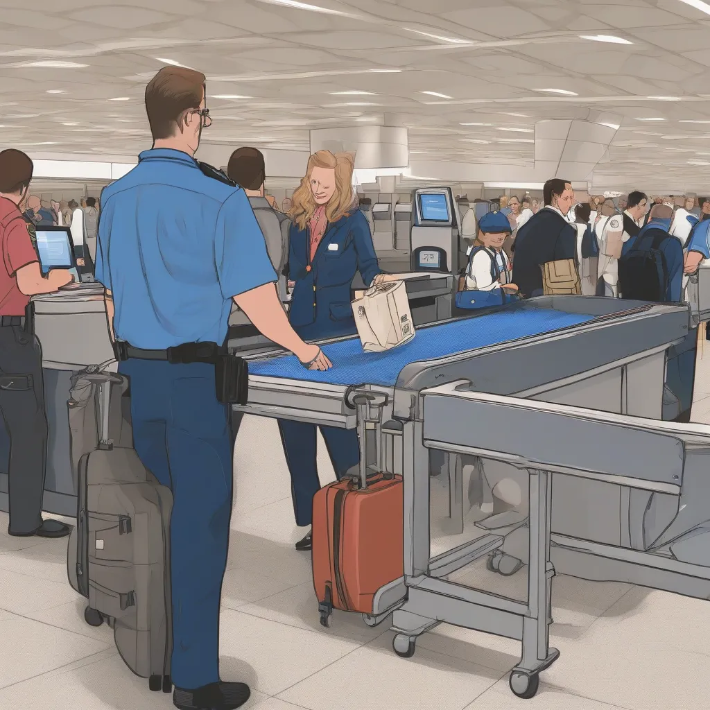 Airport Security Checkpoint