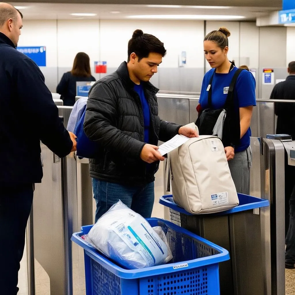 Airport Security Checkpoint