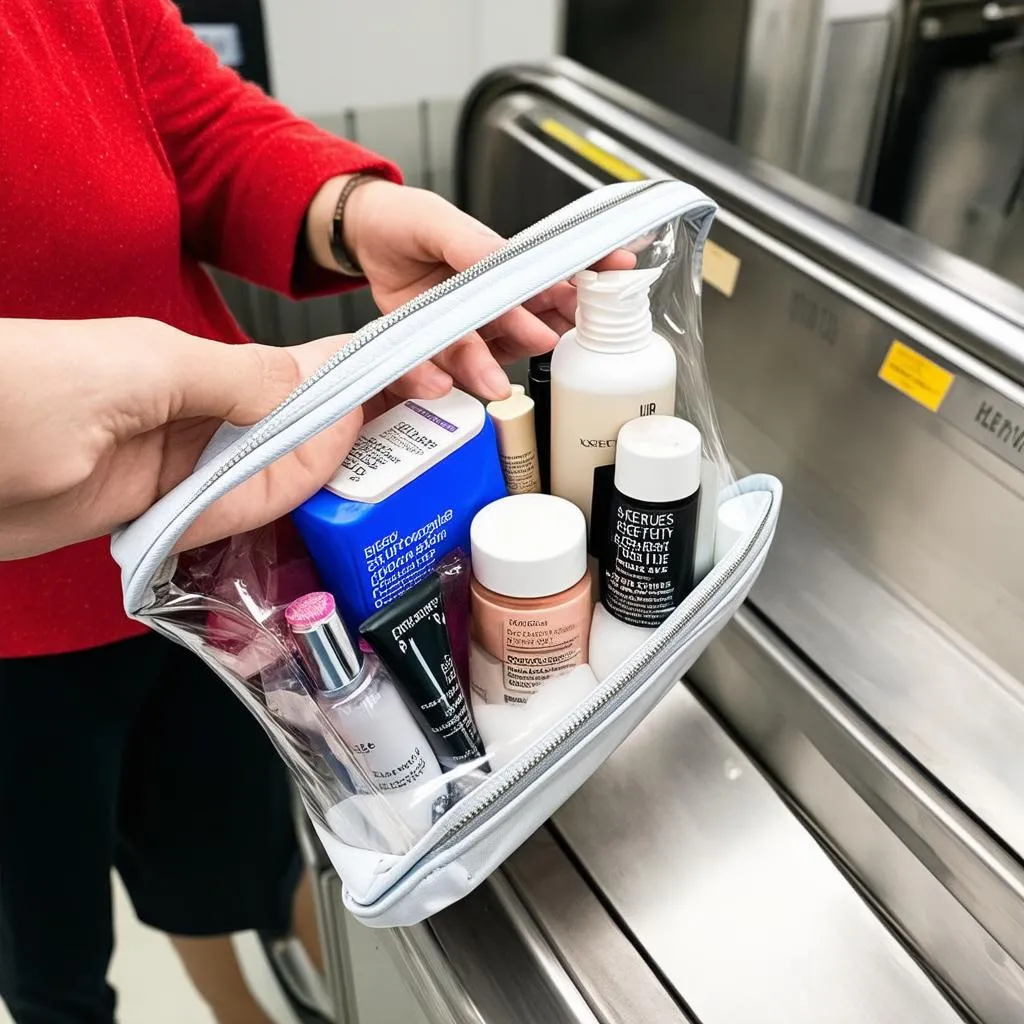  Airport Security Makeup Bag