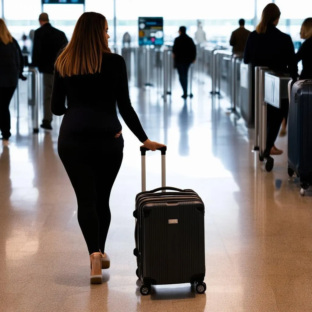 Navigating the Airport While Pregnant