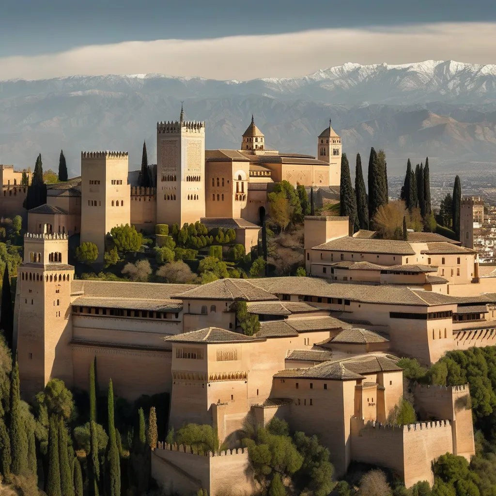 The Alhambra Palace in Granada