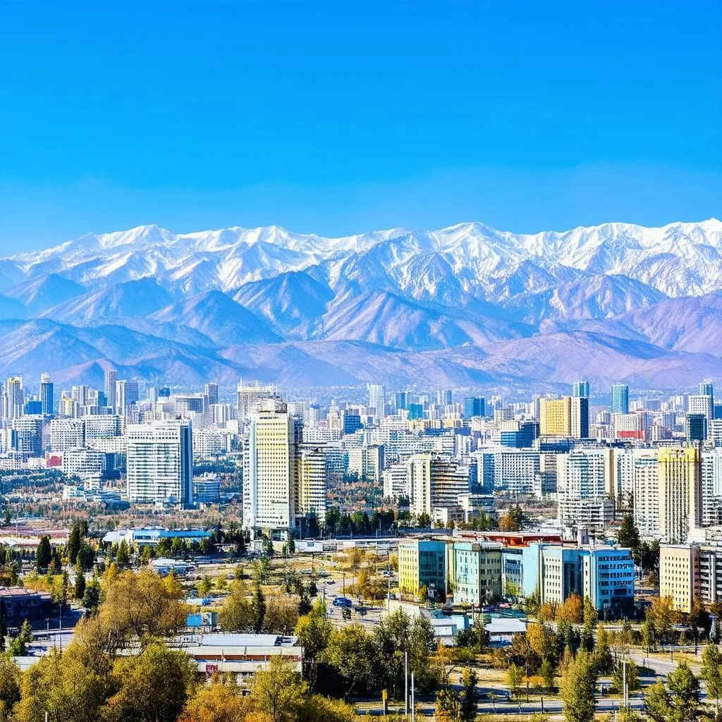 Almaty Skyline