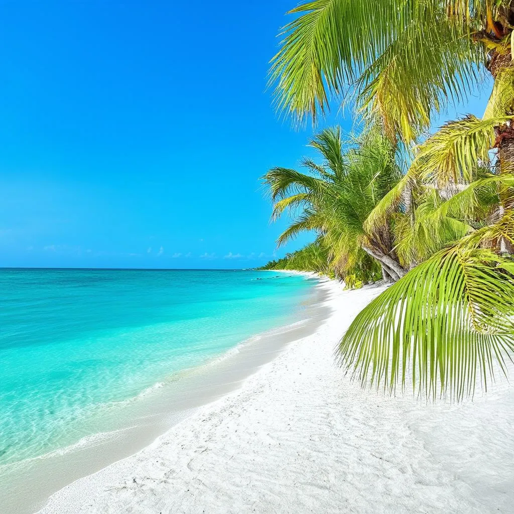 Breathtaking beachfront view at an AM Resort