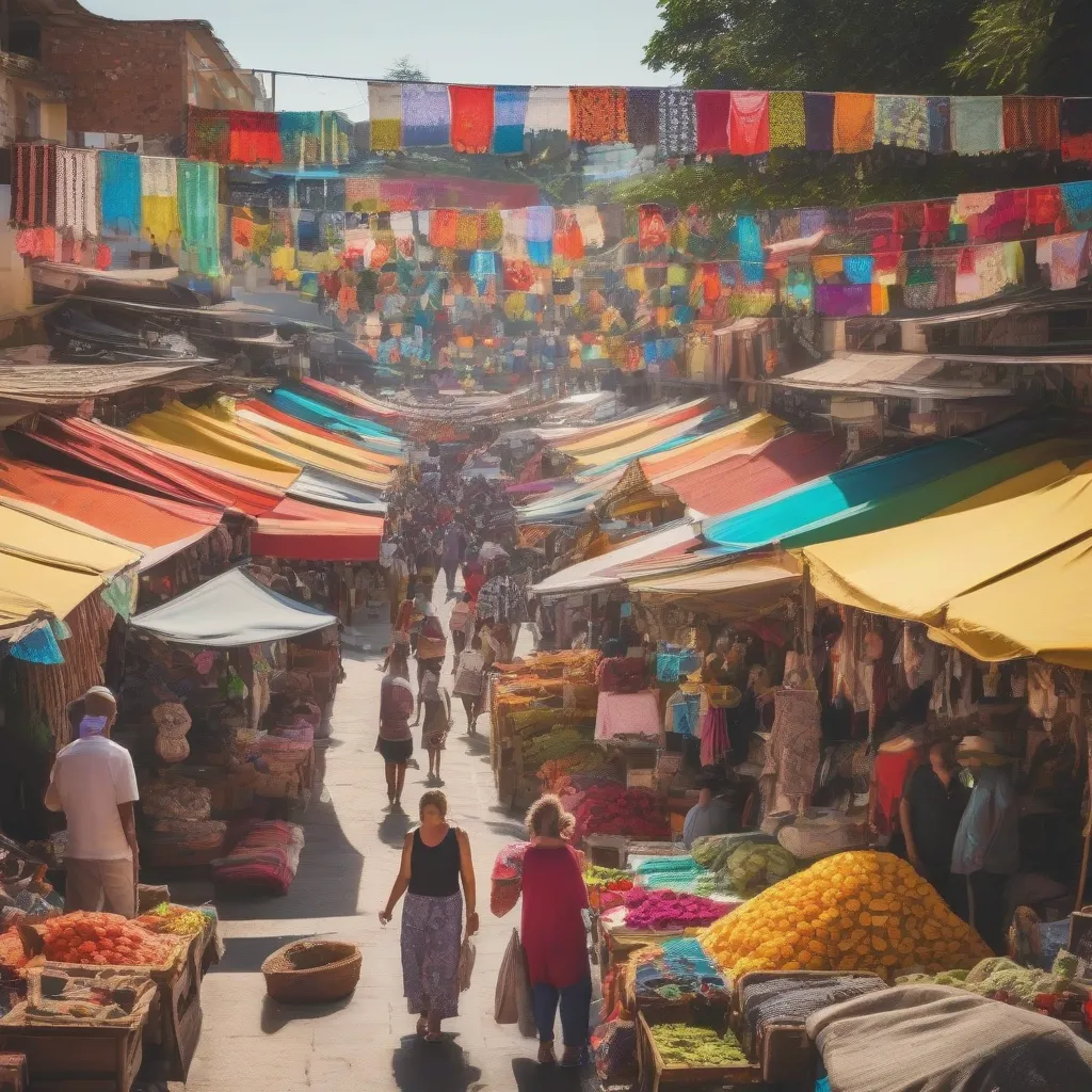 Vibrant Local Market