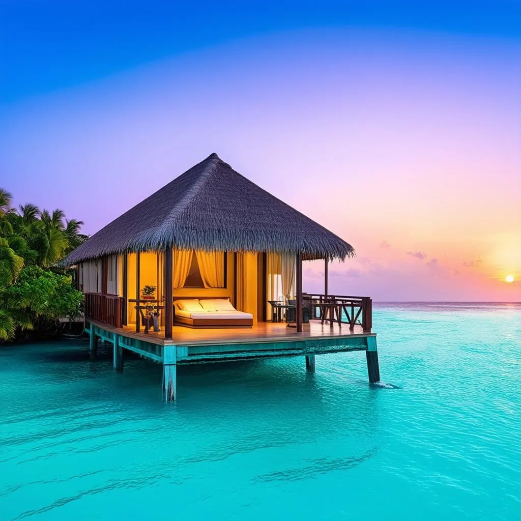 Romantic Overwater Bungalow at AM Resorts