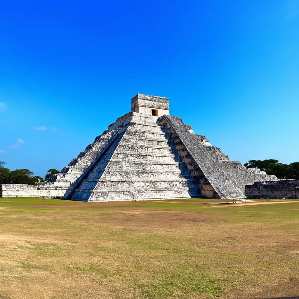 Ancient Mayan Ruins at Chichen Itza