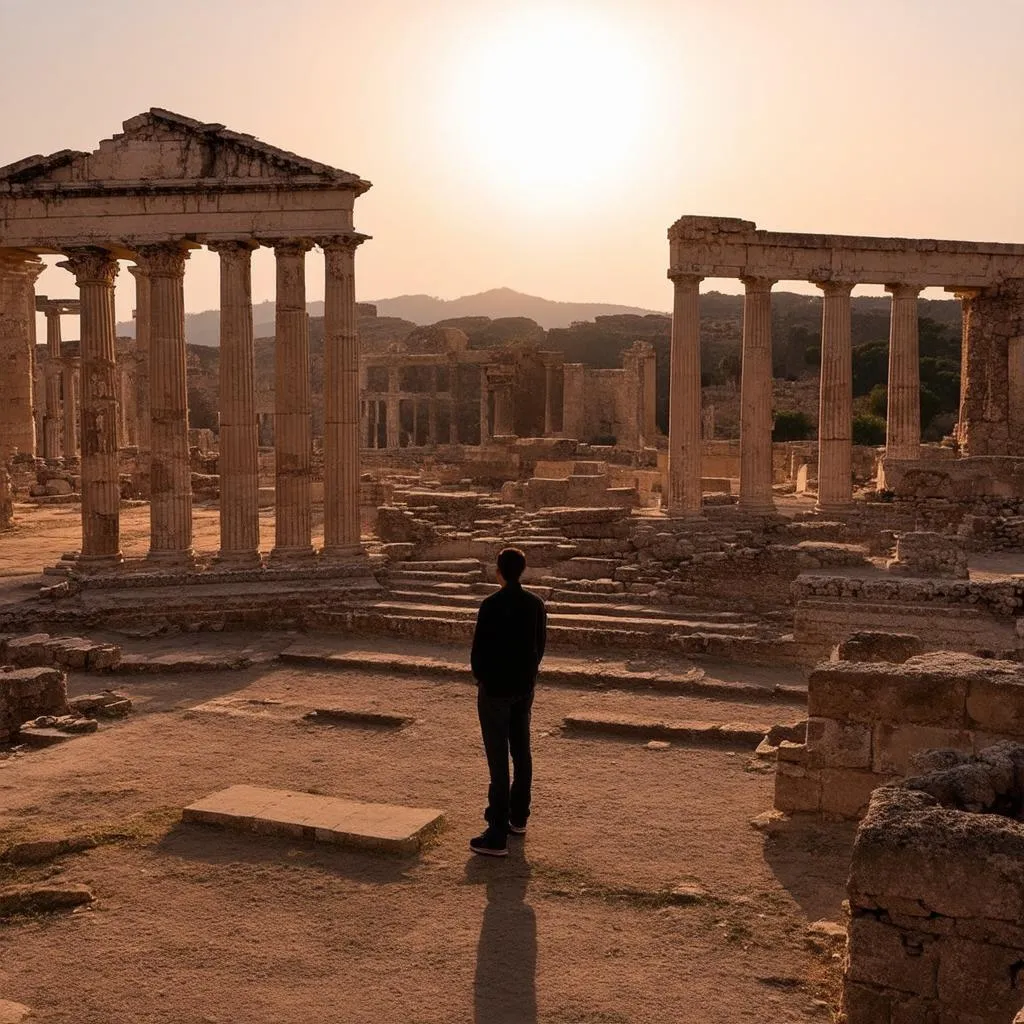 Exploring Ancient Ruins in Greece