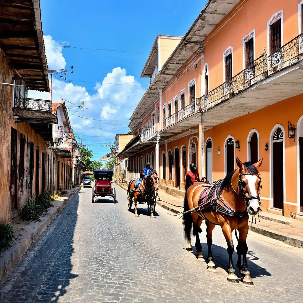 Historic Vigan City Streetscape