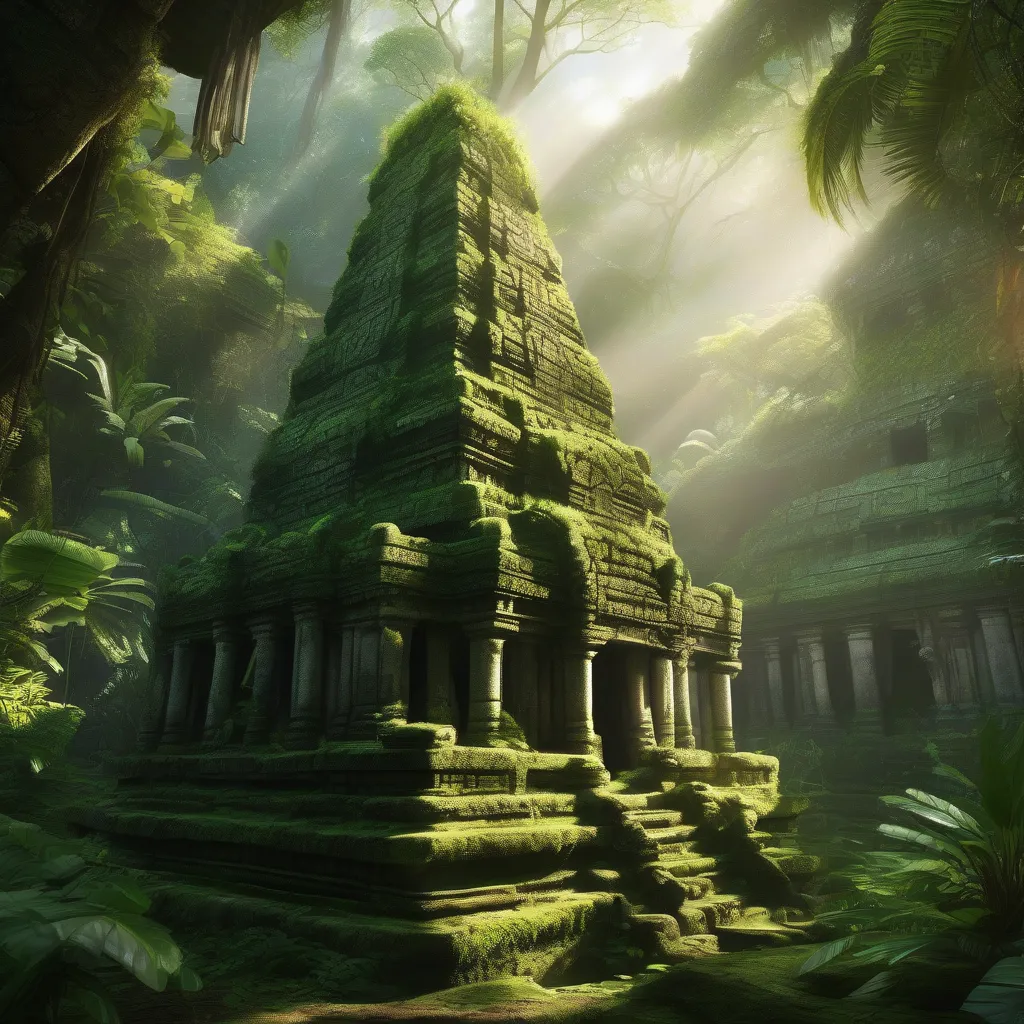 Ancient Temple in Jungle