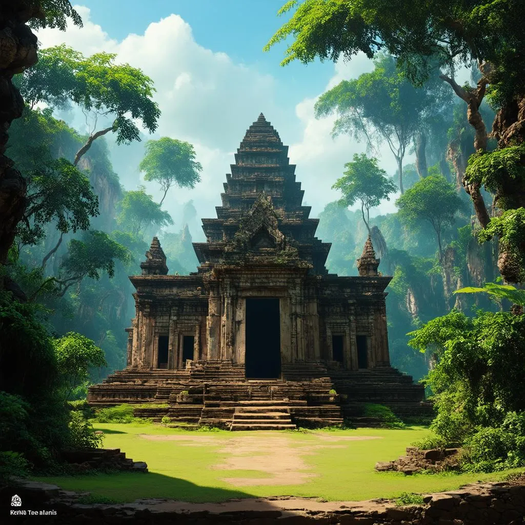 Ancient Temple in the Jungle