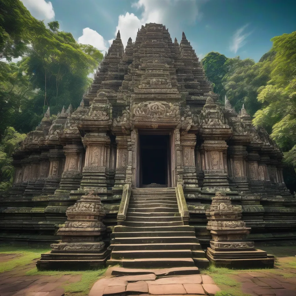 Ancient Temple Southeast Asia