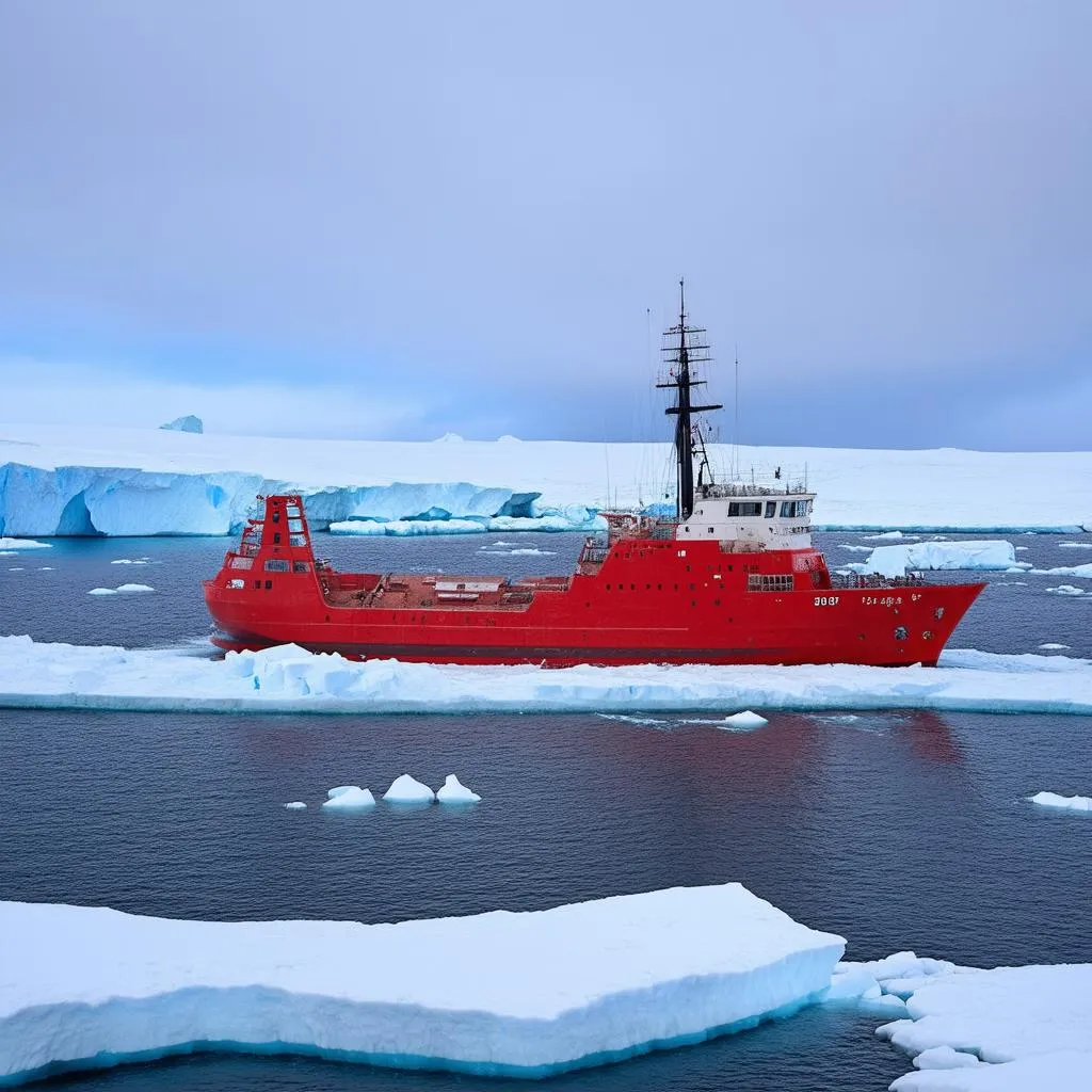 Antarctic Expedition Ship