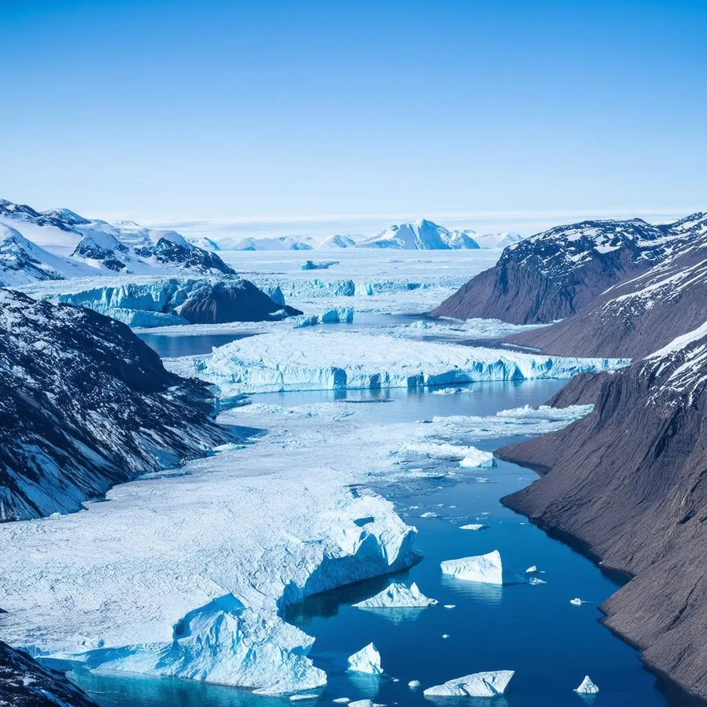 Breathtaking Antarctic Landscape