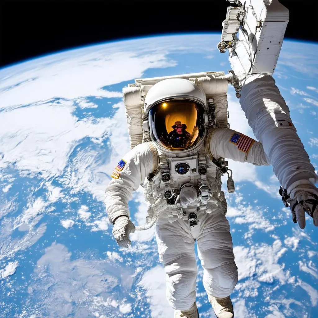 Astronaut on a Spacewalk