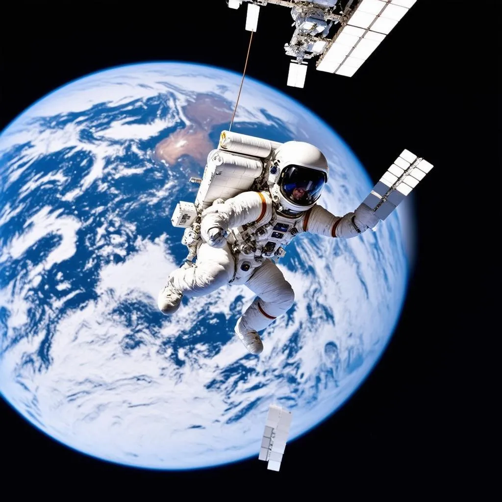 Astronaut on a Spacewalk