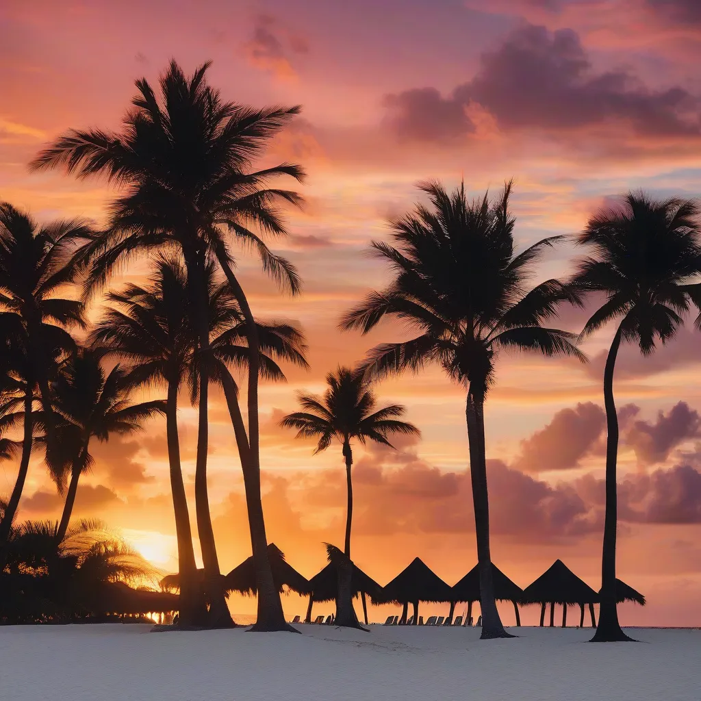 Atlantis Bahamas Beach Sunset