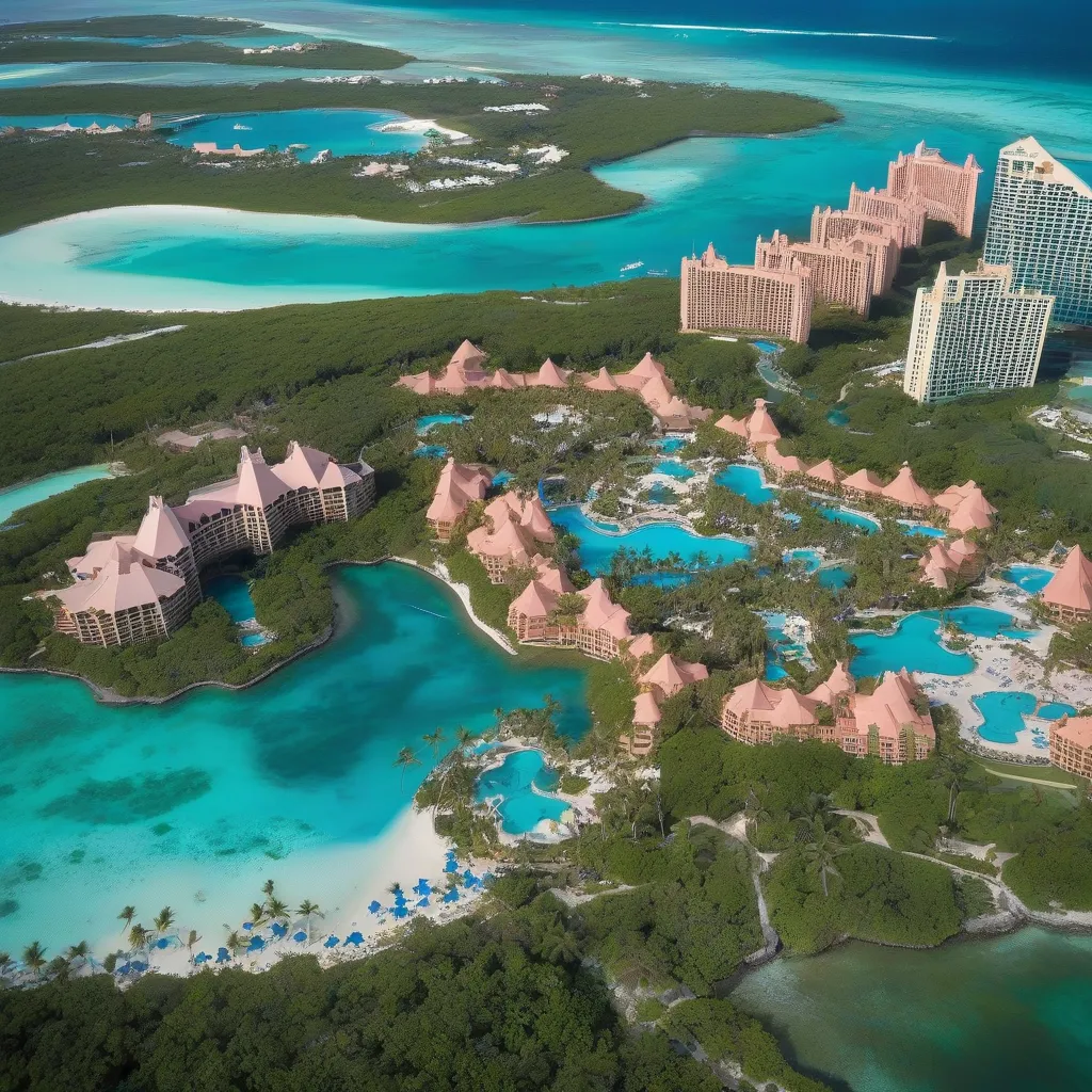 Atlantis Resort Aerial View