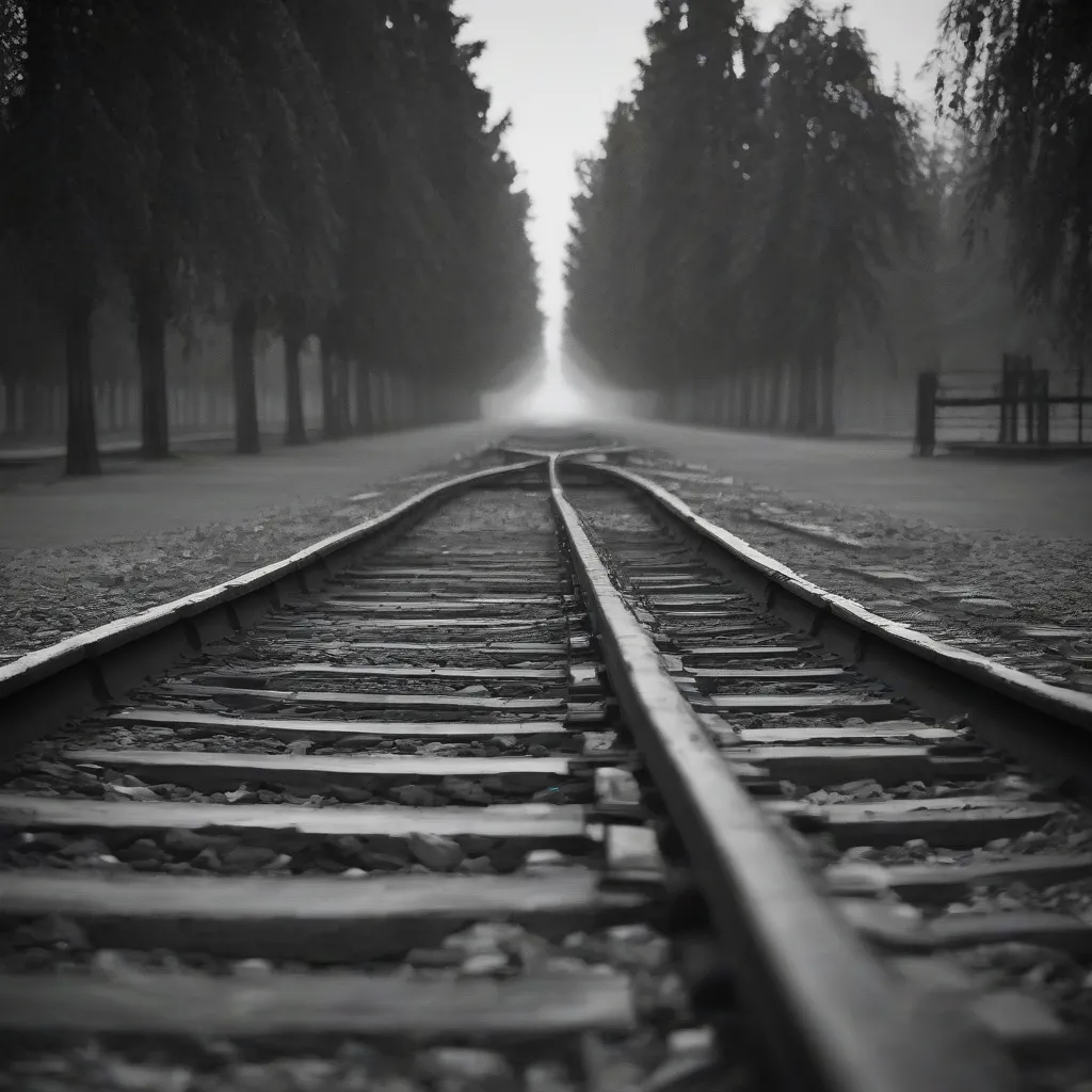 Auschwitz-Birkenau Railroad Tracks