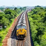 Train Journey to Ayutthaya