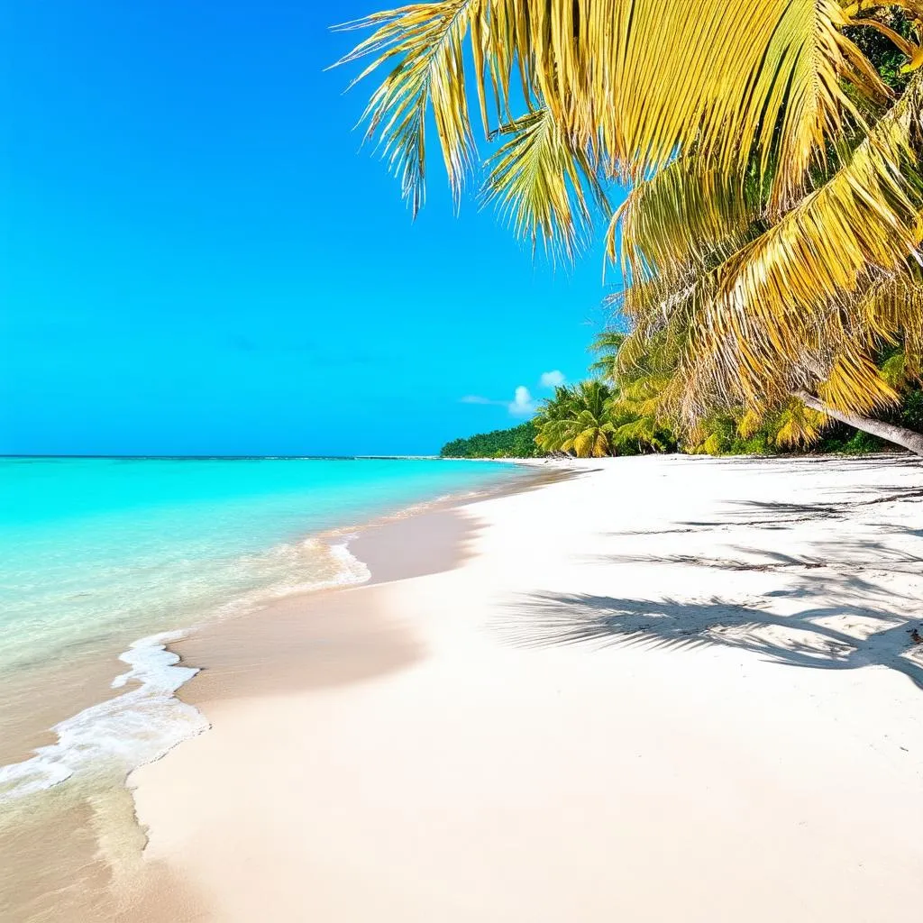 Tranquil Cuban Beach