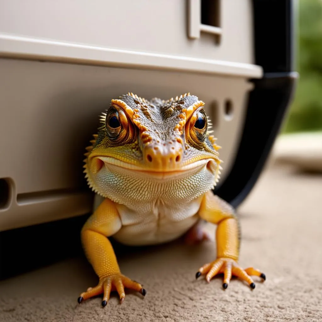 Traveling Bearded Dragon