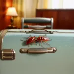 Bed Bugs on Luggage