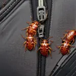 Luggage Infested with Bed Bugs