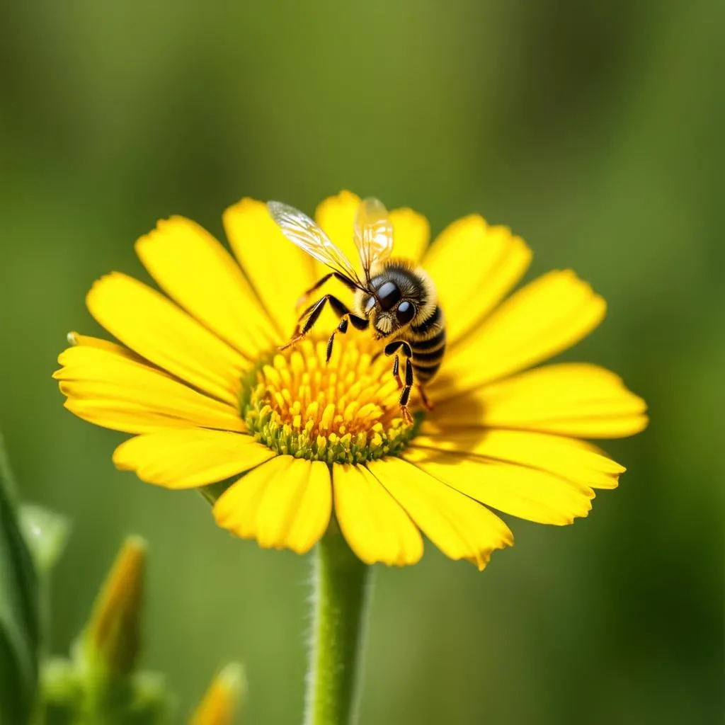 Bee on a Flower