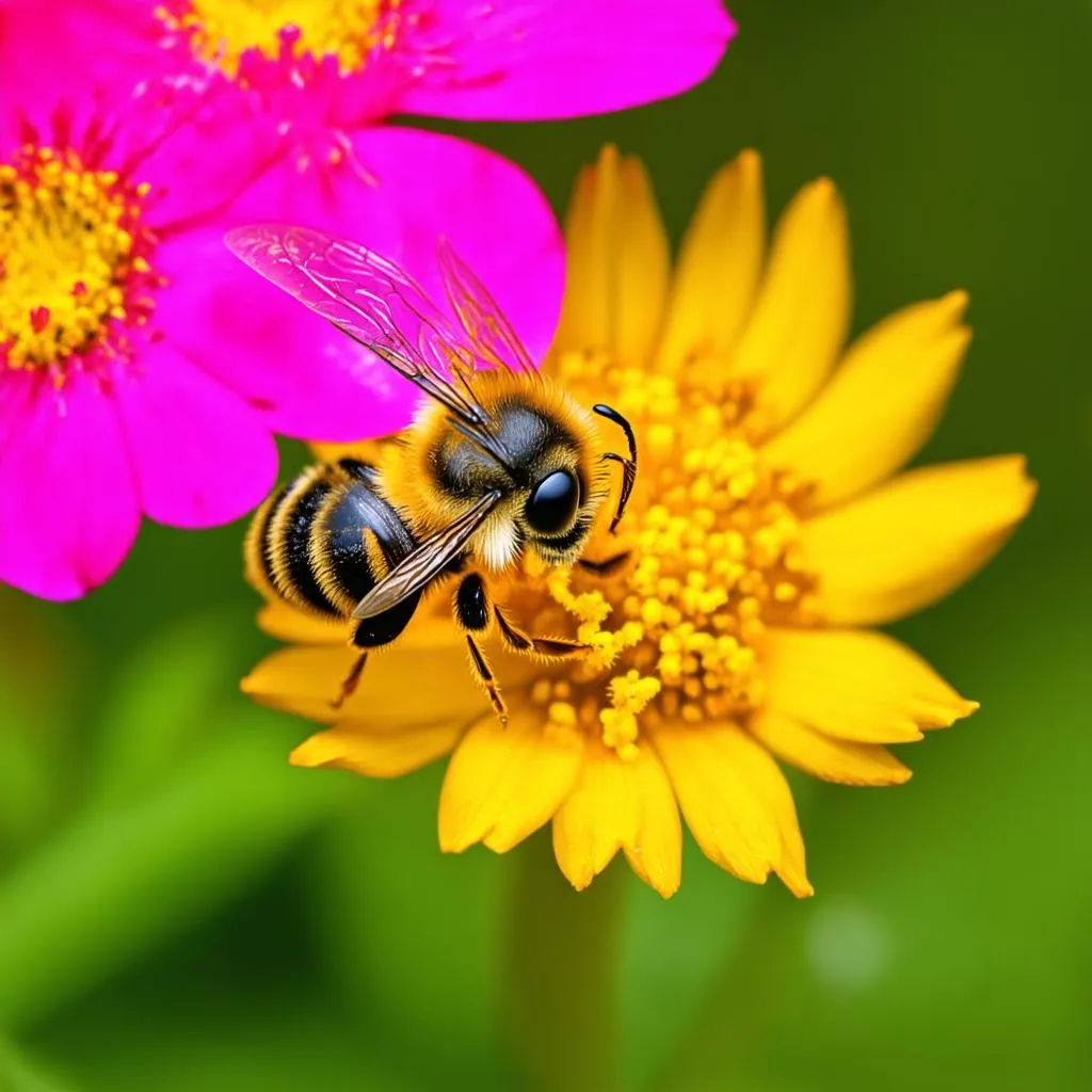 Bee on a Flower