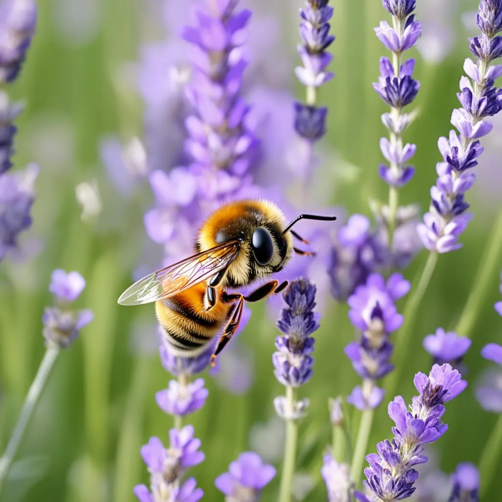 How Far Does a Bee Travel for That Sweet Nectar?