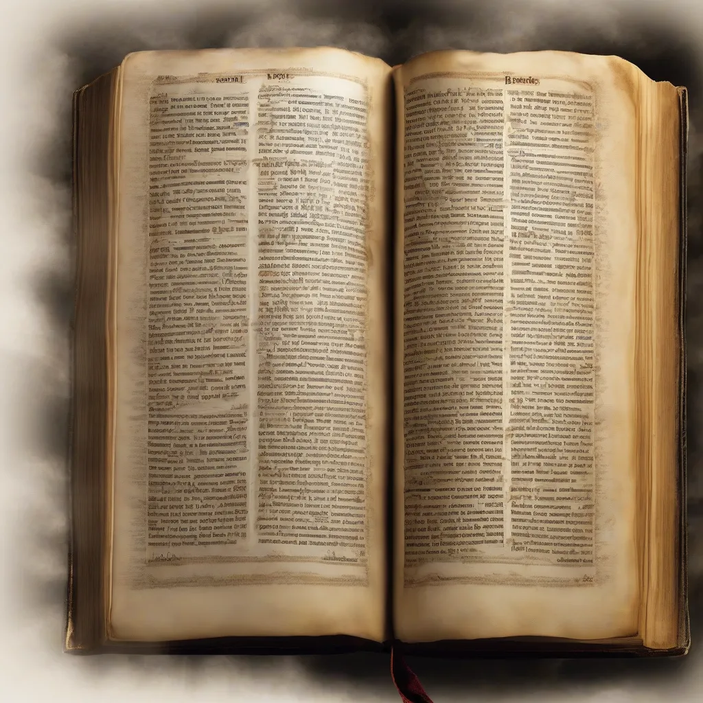 Open Bible with Old Testament highlighted