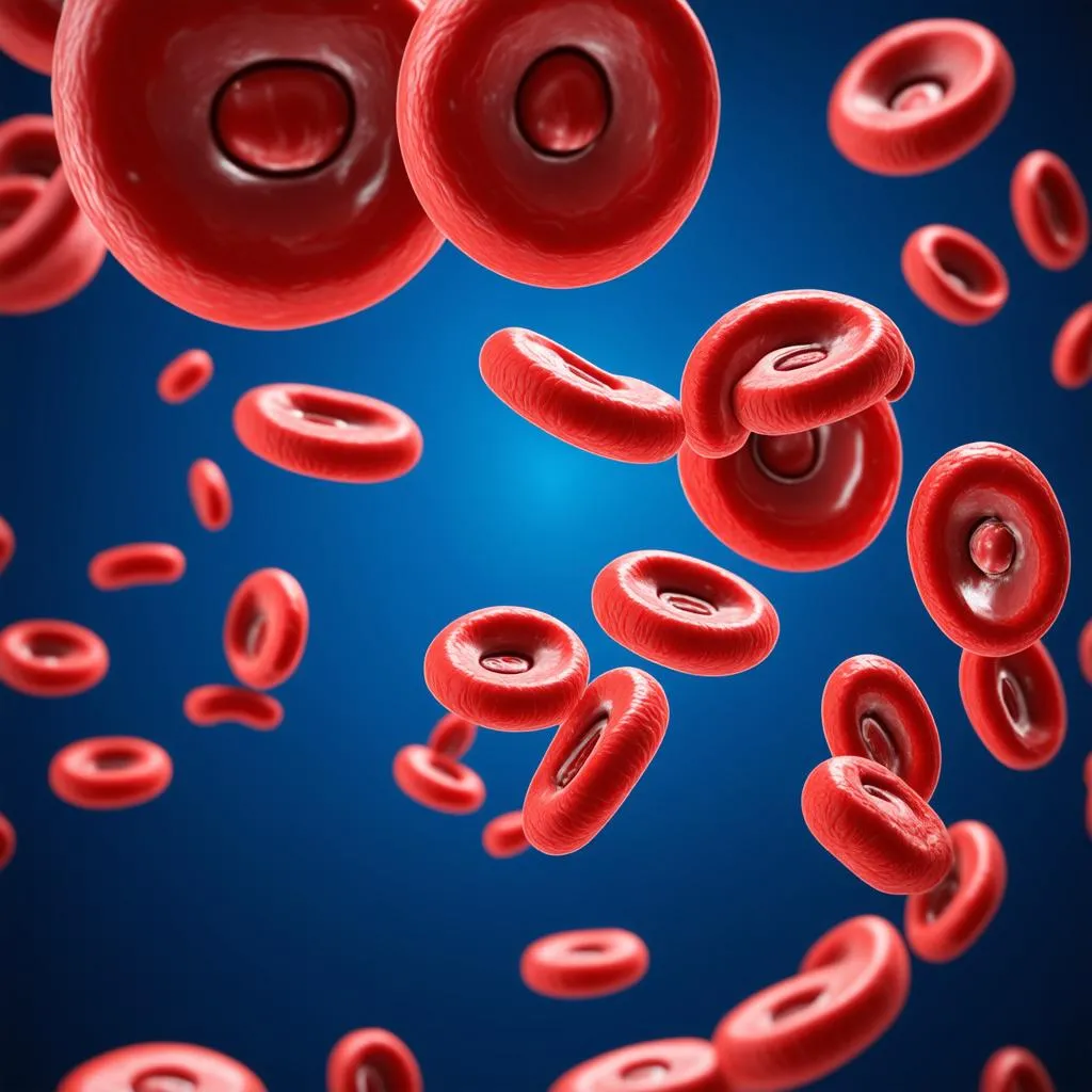 Red Blood Cells in Artery