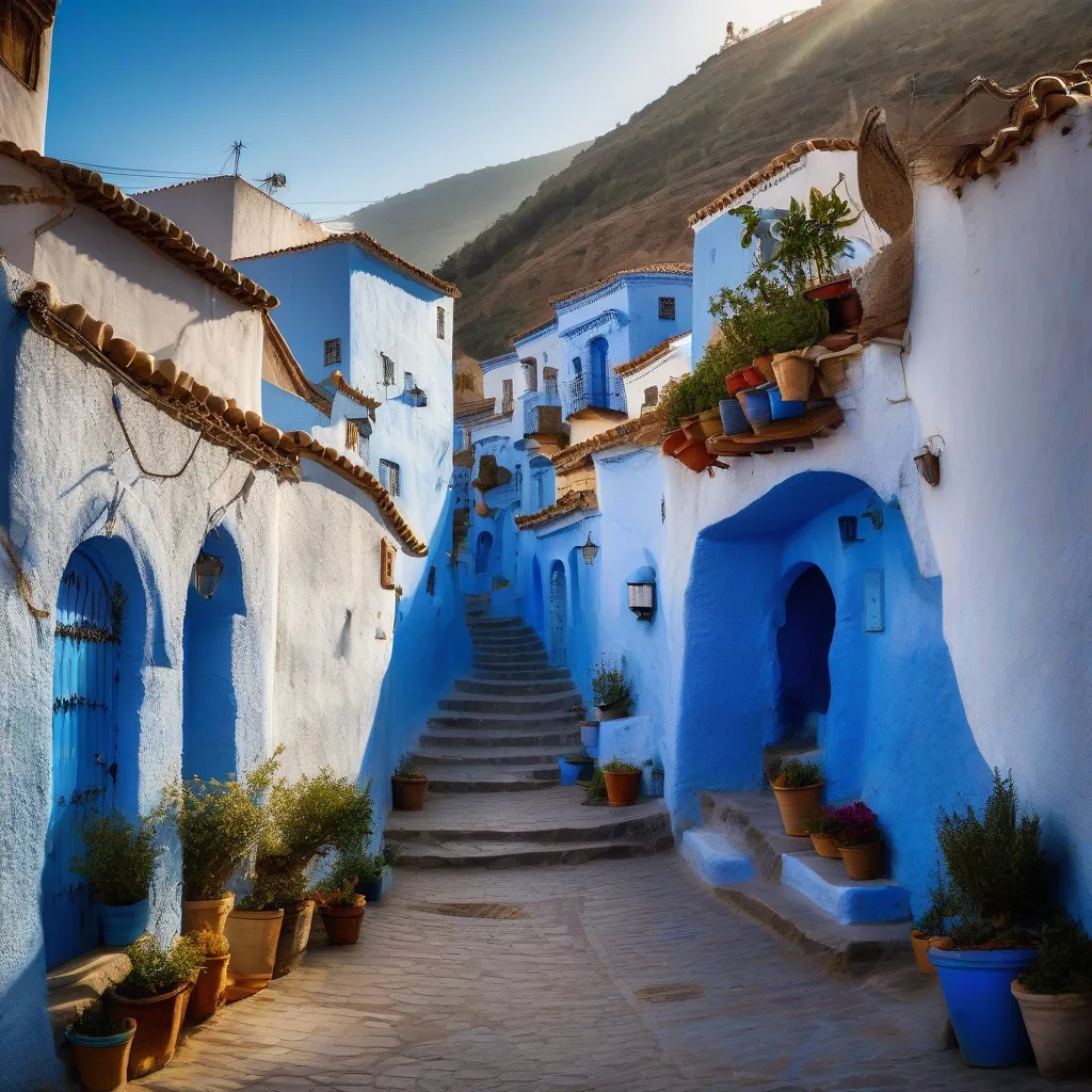 Chefchaouen Blue Streets