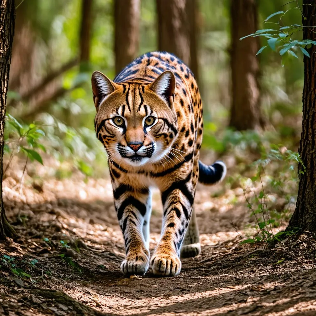 Bobcat in Forest