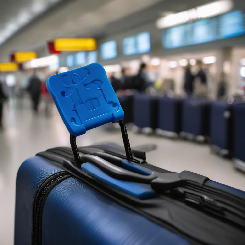 Luggage with a Bread Clip