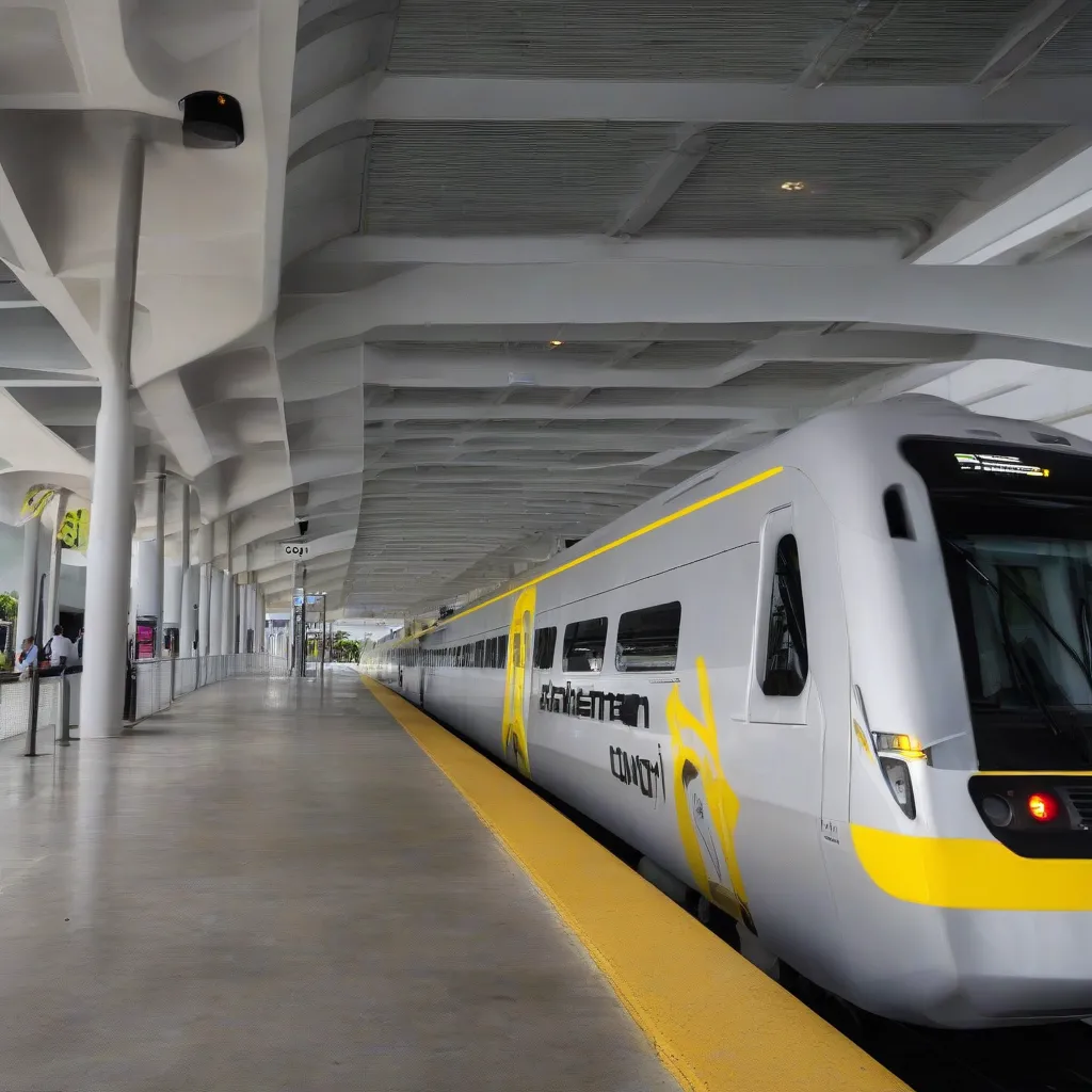 Brightline Station Arrival